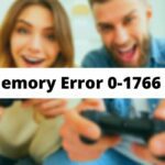 Fix Memory Error 0-1766 Xbox